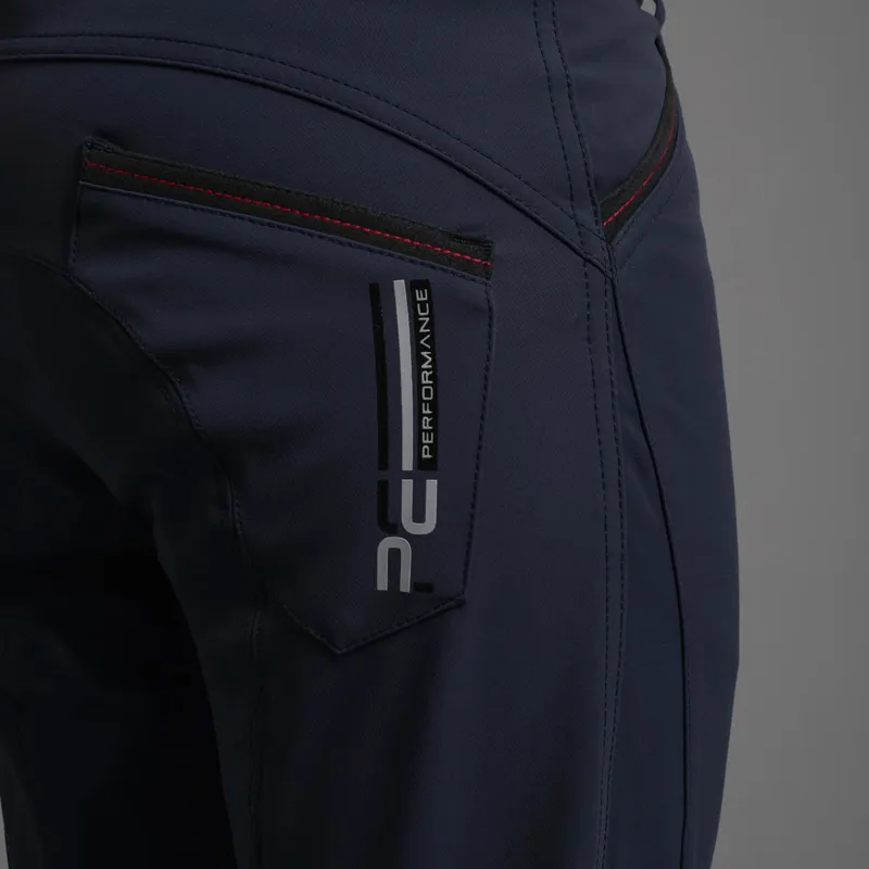 Premier Equine Barusso Mens Gel Knee Breeches - Navy-2